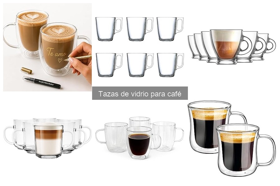 Tazas de vidrio para café: resistencia al calor garantizada
