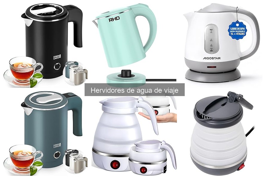 Testimonios de usuarios sobre hervidores de agua de viaje