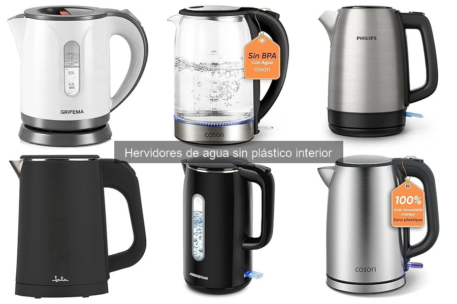 Testimonios sobre hervidores de agua sin plástico interior