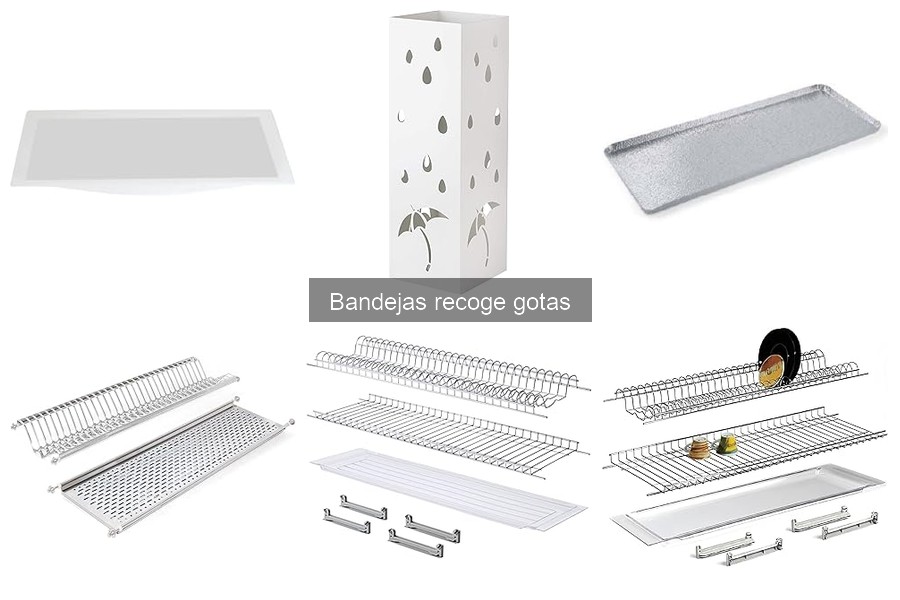 Tipos de Bandejas Recoge Gotas: Características y Usos