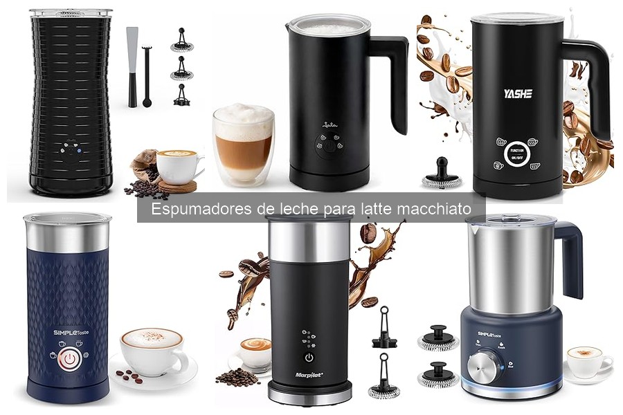 Tipos de Espumadores de Leche: Guía Completa para Latte Macchiato