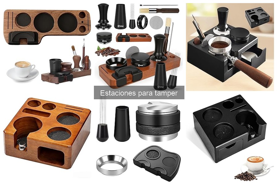 Tipos de estaciones para tamper: Guía completa para baristas