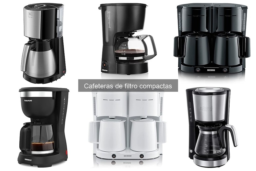 Tipos de filtros para cafeteras de filtro compactas: ¿cuál elegir?