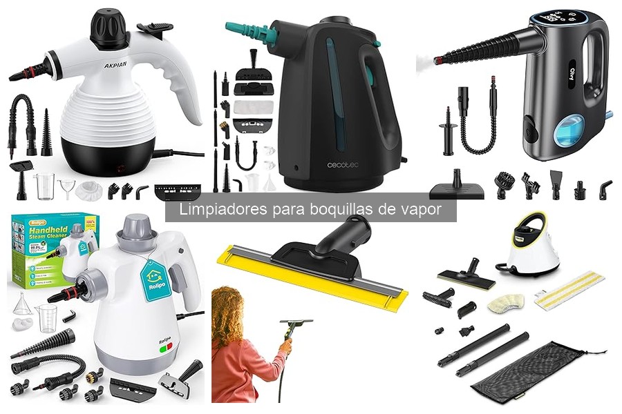 Tipos de limpiadores para boquillas de vapor: ¿Cuál elegir?