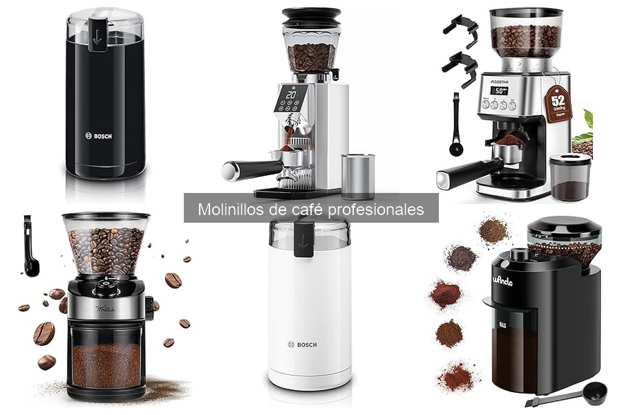 Tipos de molinillos de café profesionales: guía completa