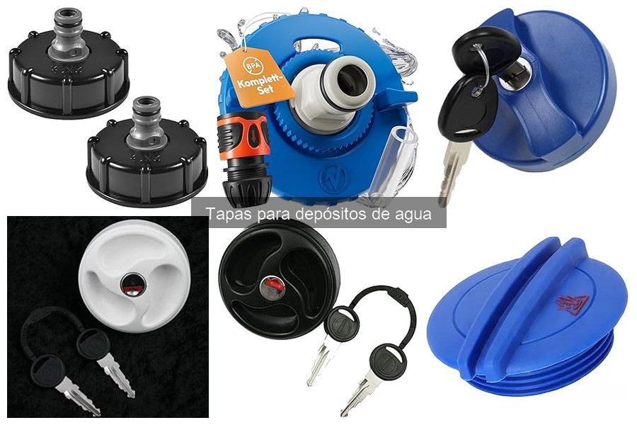 Tipos de tapas para depósitos de agua: guía práctica
