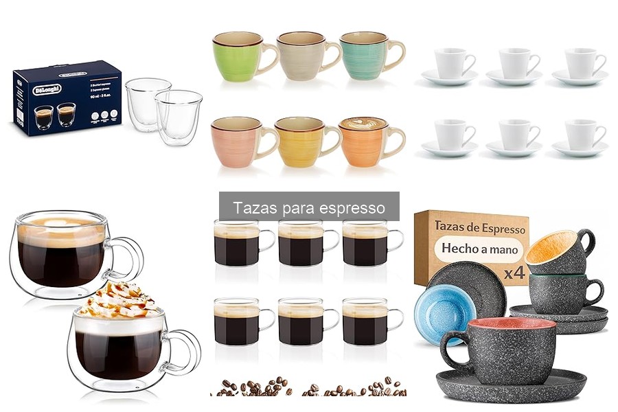Tipos de Tazas para Espresso: Cerámica, Vidrio y Acero
