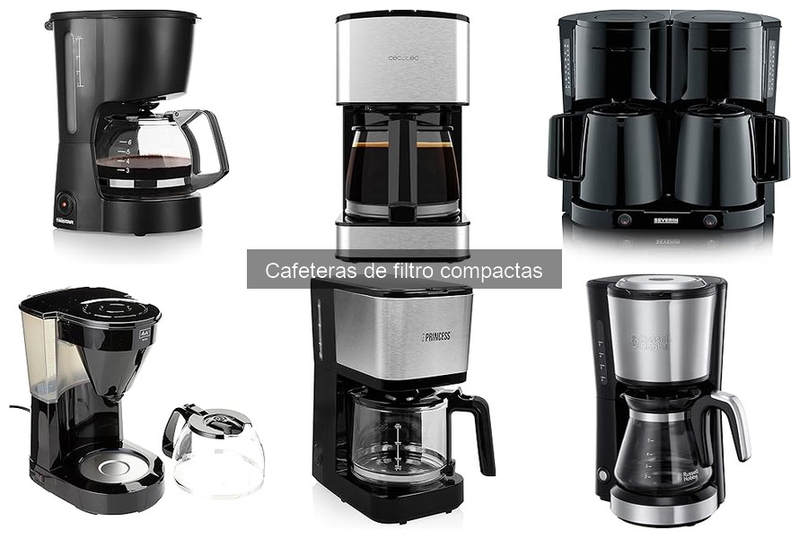 ** Todo sobre las cafeteras de filtro compactas: características y usos