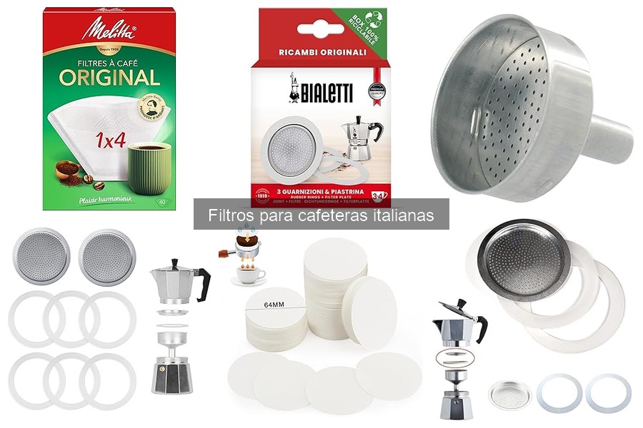Ventajas de los filtros reutilizables para cafeteras italianas