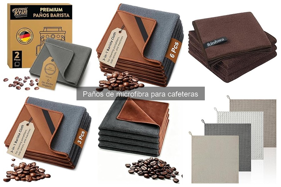 Ventajas de los Paños de Microfibra para Cafeteras