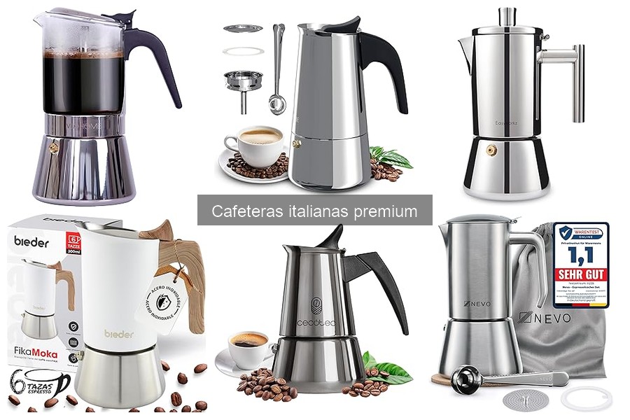 Ventajas de una cafetera italiana premium frente a eléctrica