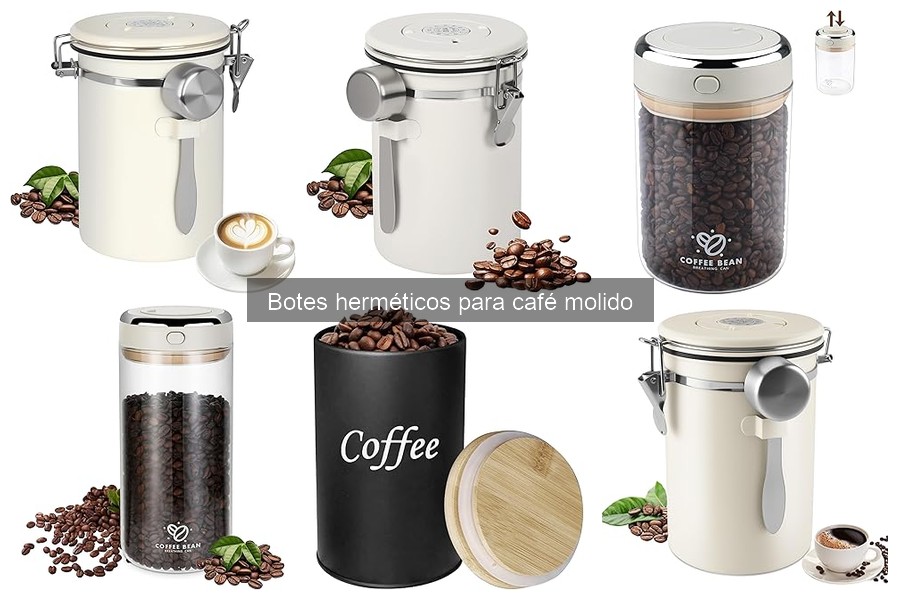 Ventajas de usar botes herméticos para café molido