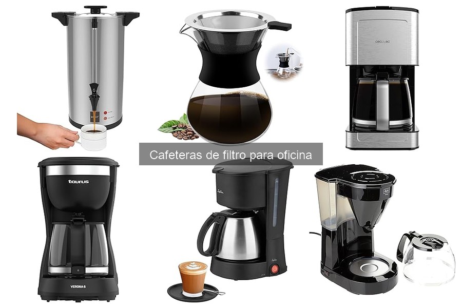 Ventajas de usar cafeteras de filtro en la oficina