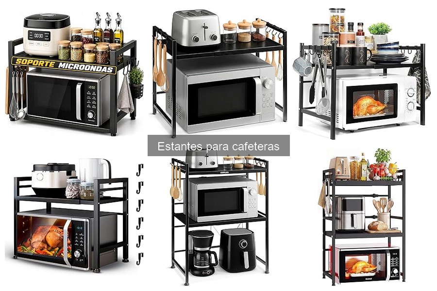 Ventajas de usar estantes para cafeteras en casa