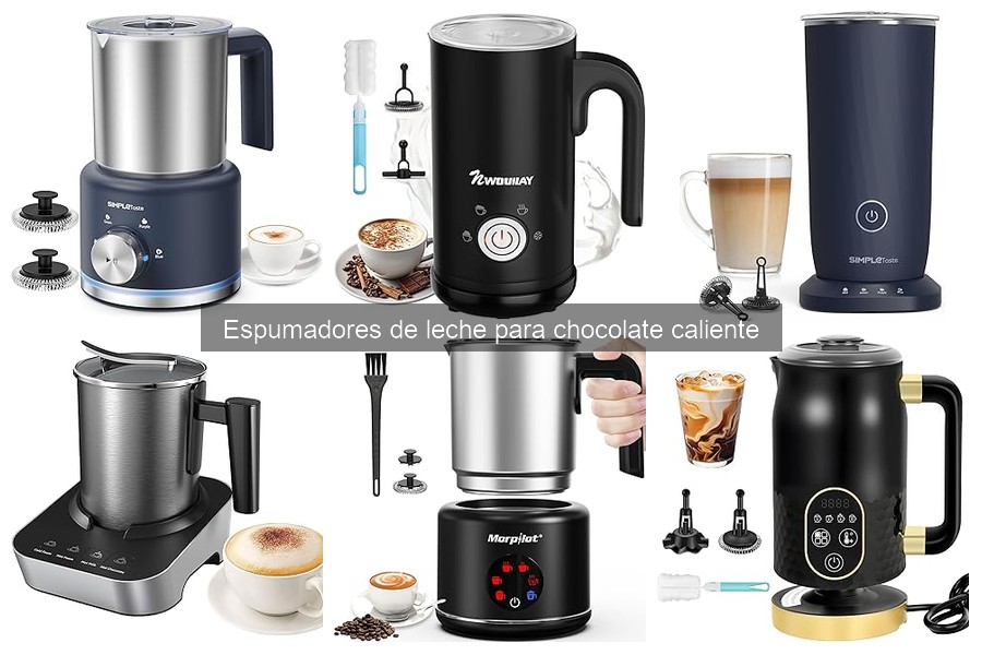 Ventajas de usar un espumador de leche para chocolate caliente