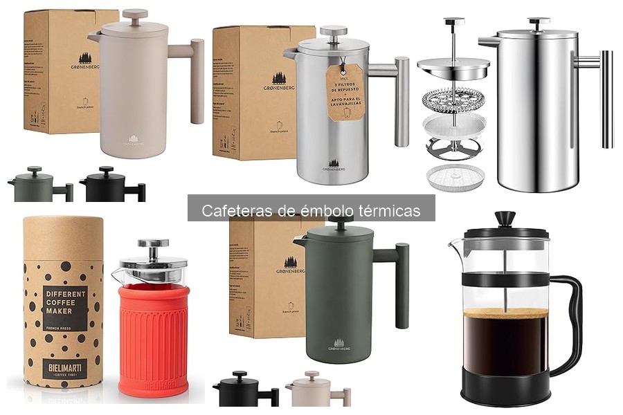 Ventajas de usar una cafetera de émbolo térmica