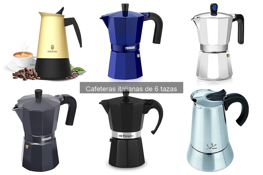 Ventajas de usar una cafetera italiana de 6 tazas