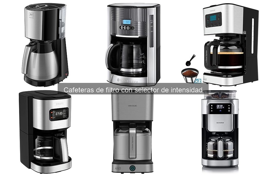 Ventajas y desventajas de cafeteras de filtro con selector de intensidad