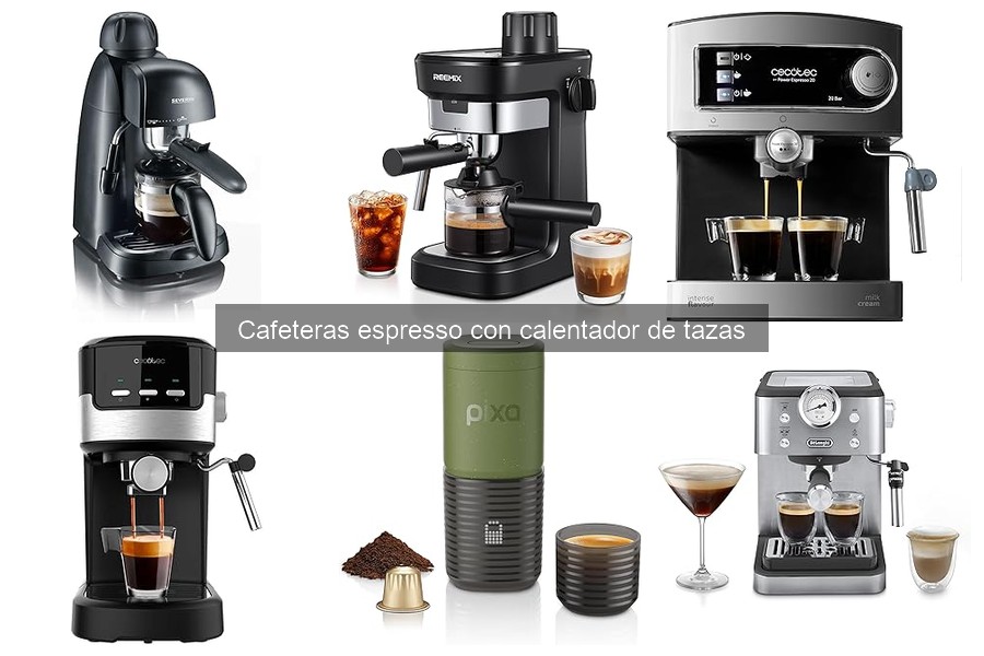 Ventajas y desventajas de cafeteras espresso con calentador de tazas