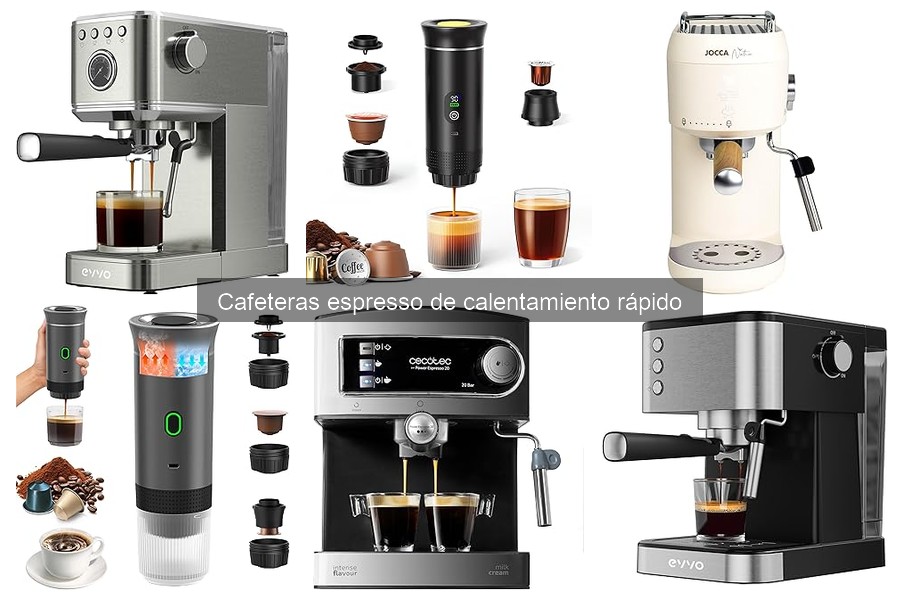 Ventajas y desventajas de cafeteras espresso de calentamiento rápido