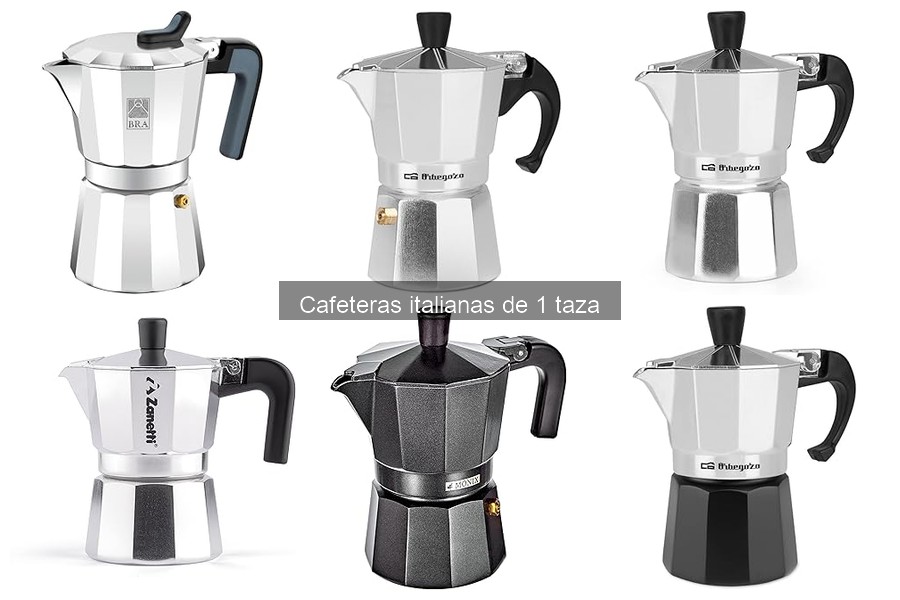 Ventajas y desventajas de cafeteras italianas de 1 taza