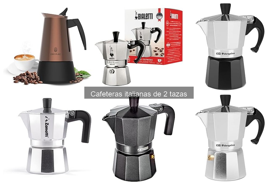 Ventajas y desventajas de cafeteras italianas de 2 tazas