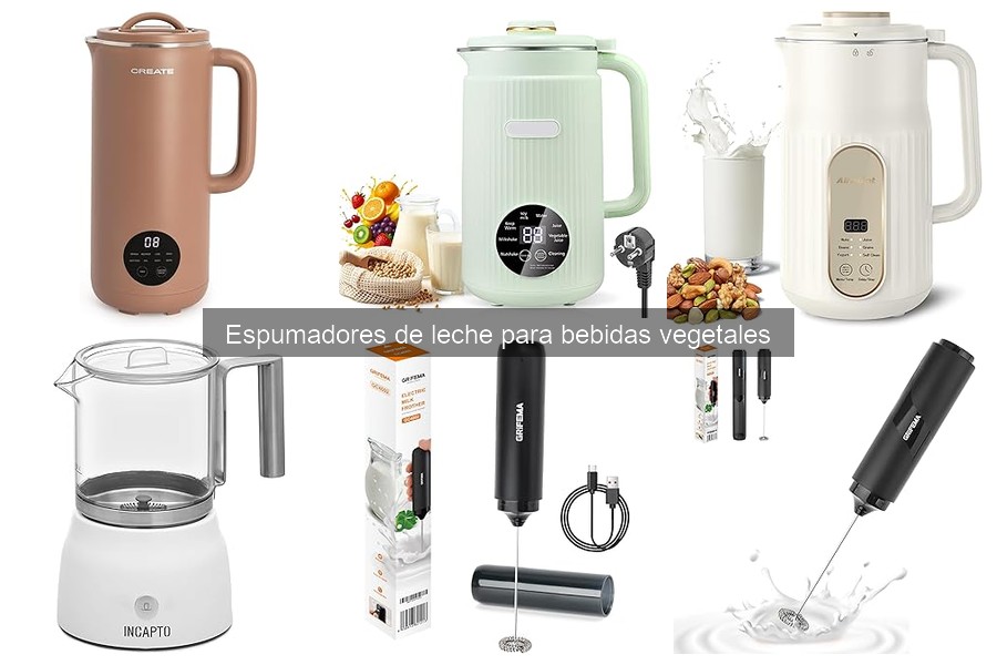 Ventajas y desventajas de espumadores de leche para bebidas vegetales