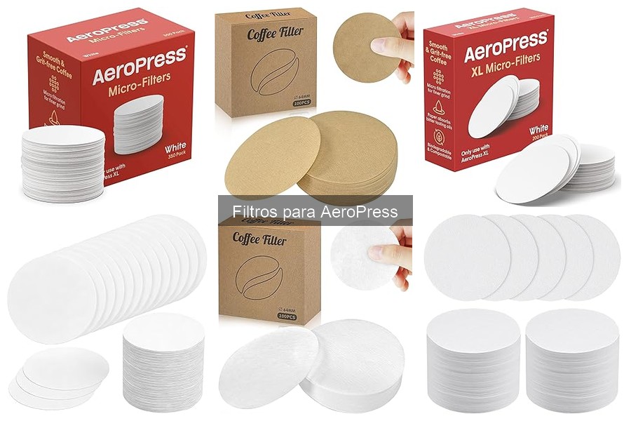 Ventajas y desventajas de filtros de papel y metal para AeroPress