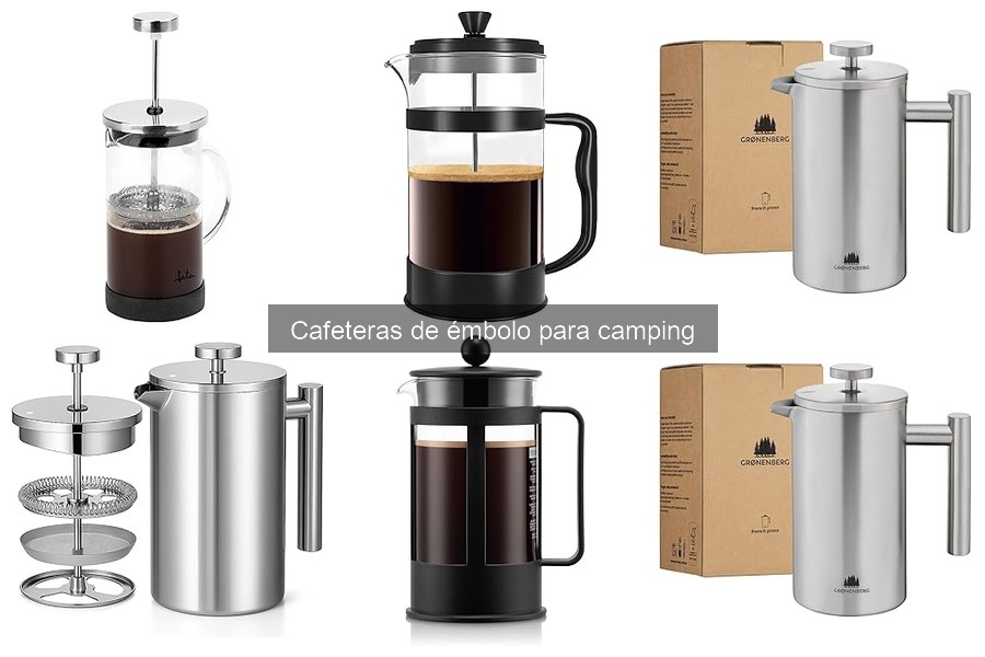 Ventajas y Desventajas de las Cafeteras de Émbolo para Camping