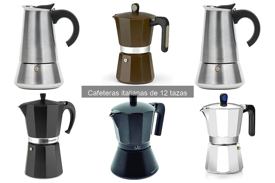 Ventajas y desventajas de las cafeteras italianas de 12 tazas