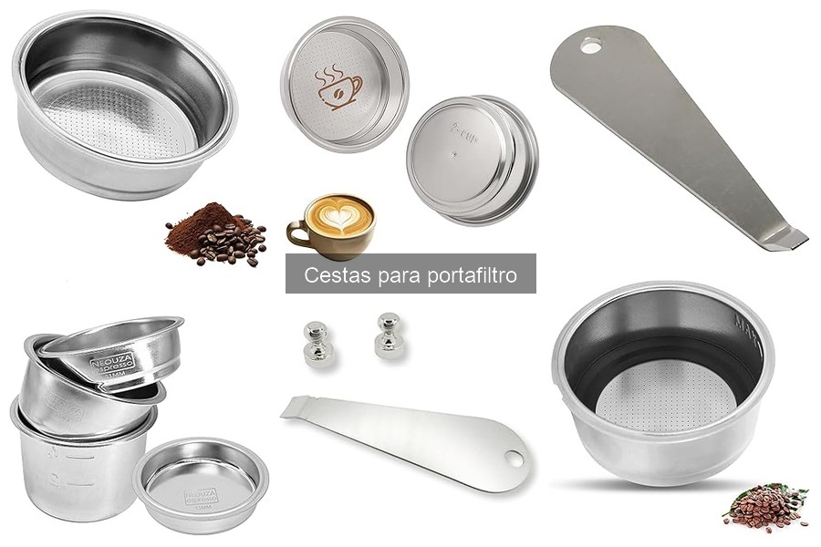 Ventajas y desventajas de las cestas para portafiltro
