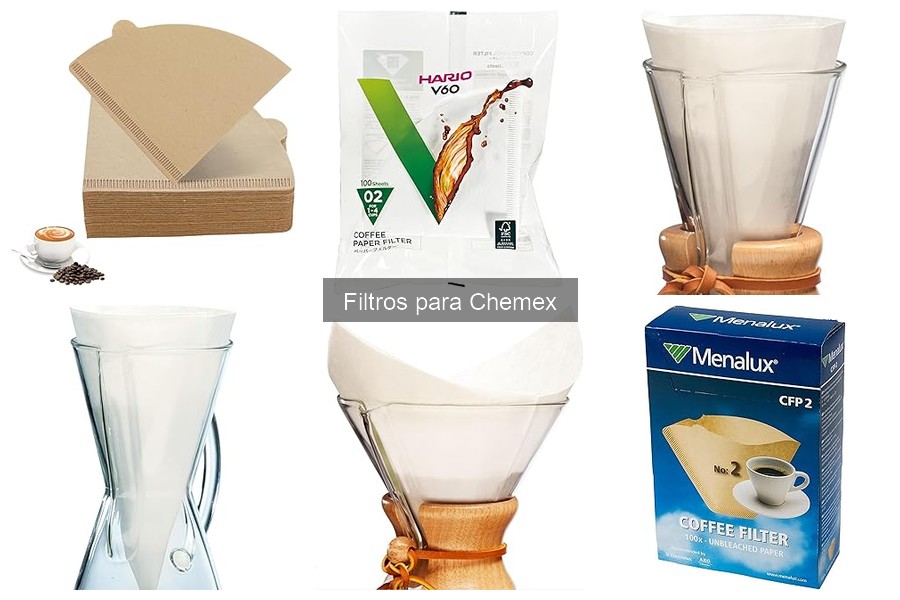 Ventajas y desventajas de los filtros para Chemex