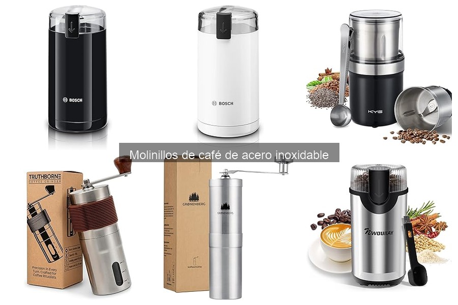 Ventajas y desventajas de molinillos de café de acero inoxidable